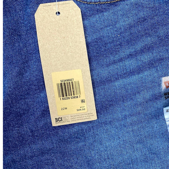 Levi's Plus Size High Rise Wedgie Fit Skinny Jeans - Picture 6 of 14